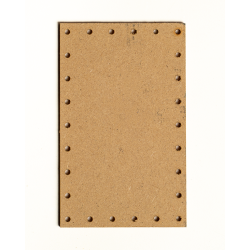 Plywood back rectangular