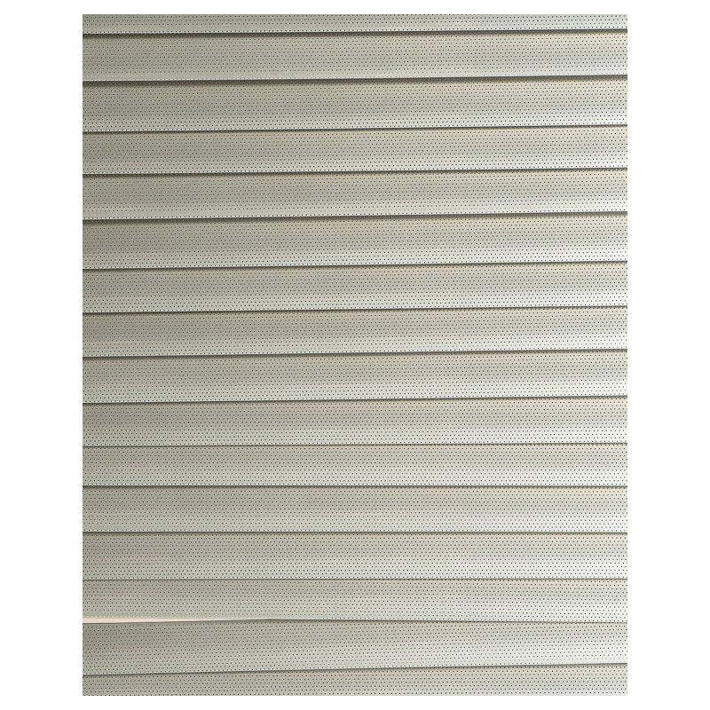 Metal Grey Micro Perforated Aluminum Blind 25mm