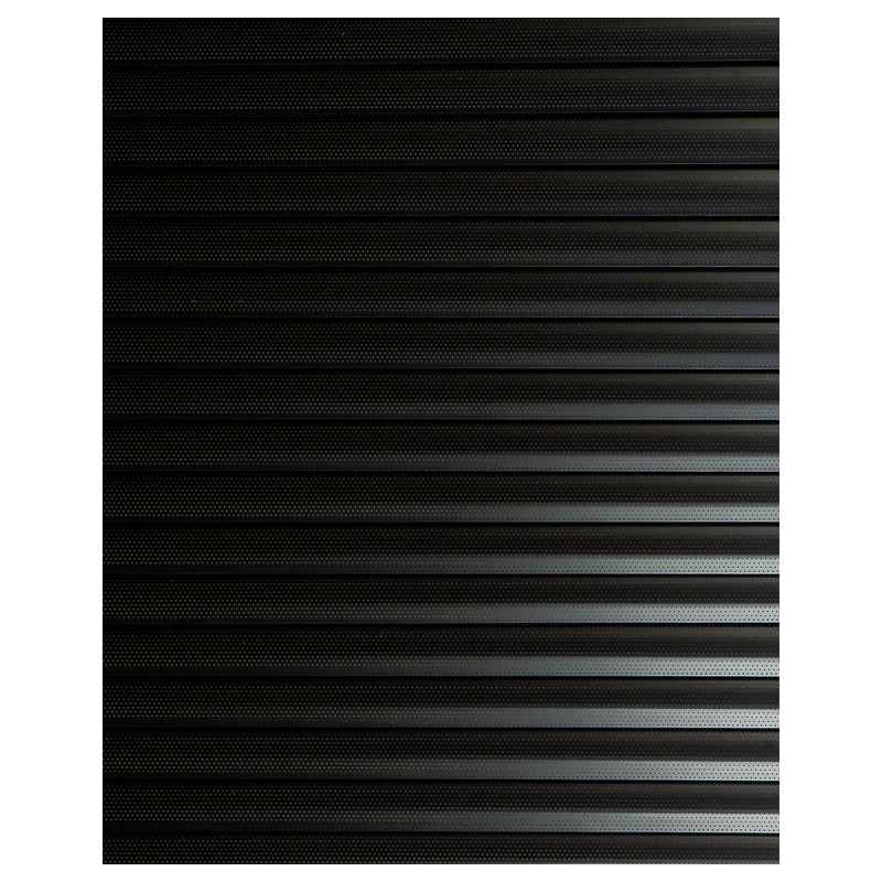 Store Alu Microperforé latte 25mm Noir