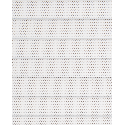 Store Alu Microperforé latte 25mm Blanc