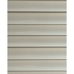 Store Alu Microperforé latte 25mm Gris Métal
