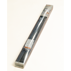 Store Alu Microperforé latte 25mm Charbon