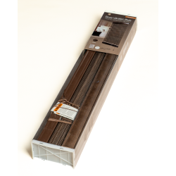 Wengé Wood Blind slat  35mm