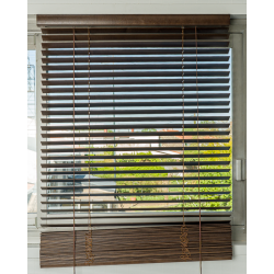 Wengé Wood Blind slat  35mm