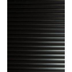 Store Alu Microperforé latte 25mm Noir