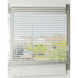  White Wood Blind slat  35mm 