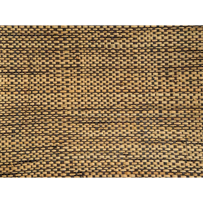 Natural & Indigo fine Raffia weaving