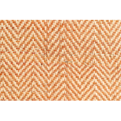 Tissage Raphia chevron- Naturel et Ambre