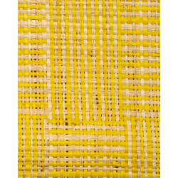 Rabane Raphia Langarana Naturel Jaune Mécanique mix