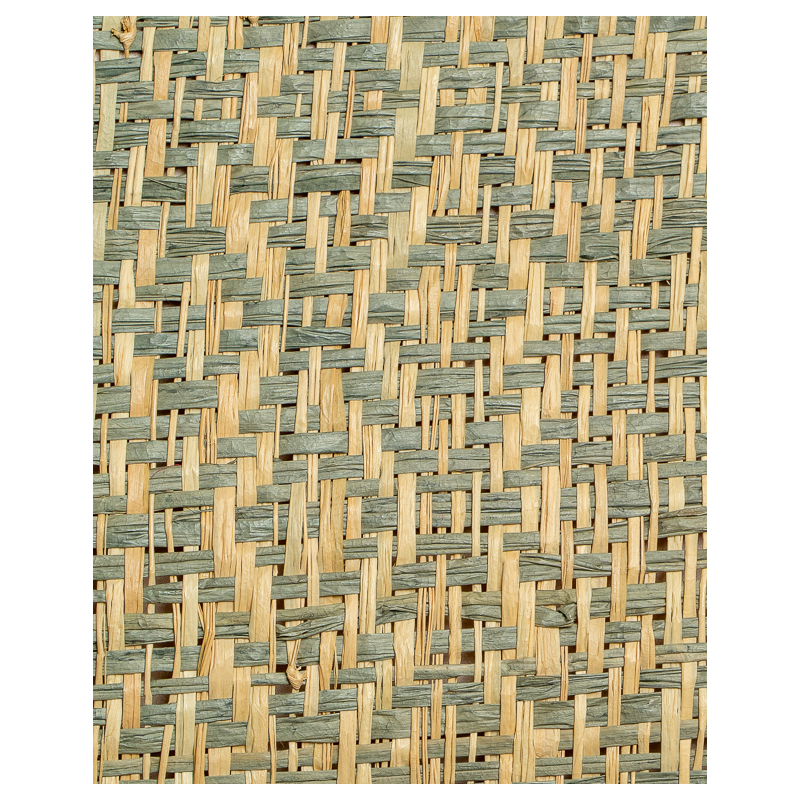 Grey Diamond Raffia Rabane Langarana Width 120cm