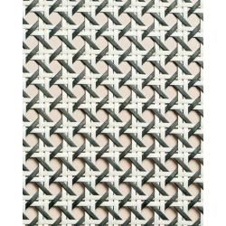1/2 Mesh Paper Webbing Black and White