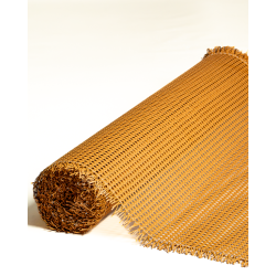 1/2 Mesh Paper Webbing Caramel