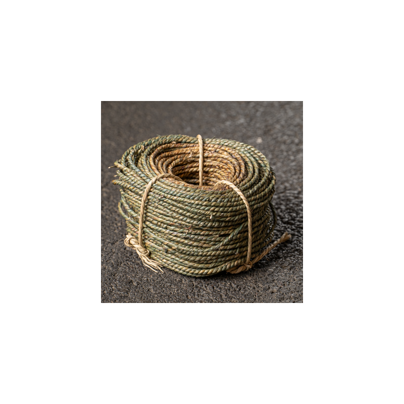 Cordon Végétal Torsadé  2.5/3mm Anthracite