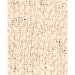 Tissage Raphia Chevron- Naturel et Coton