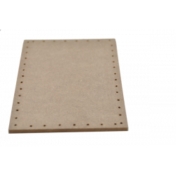 Plywood back rectangular