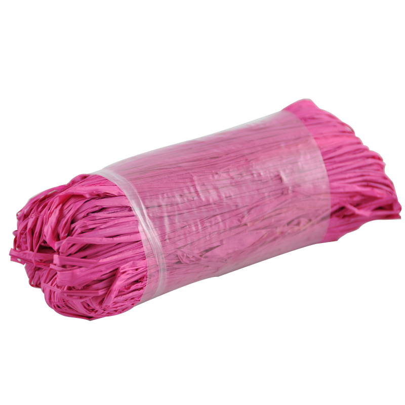 Fuschia raffia