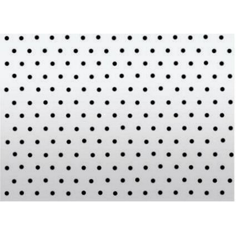White Micro Perforated Aluminum Blind 25mm