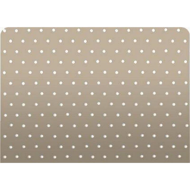 Taupe Micro Perforated Aluminum Blind 25mm