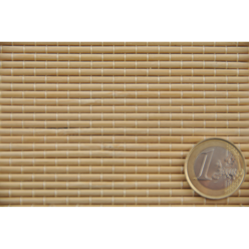 Bamboo mat right tie