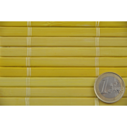 Bamboo mat 7mm Yellow color 